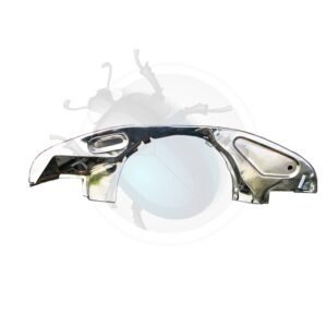 CHAPA DELANTERA MOTOR CROMADA S/AGUJEROS28-231