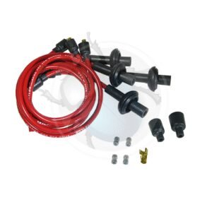 CABLES BUJIA SILICONA 8mm ROJO32-422