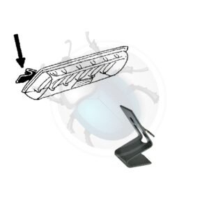 ABRAZADERA CAJA FUSIBLE 61-72  T1+T2->6733-117C