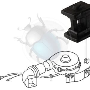 SOPLADOR DE AIRE FRESCO DE GOMA 1303.33-464-40