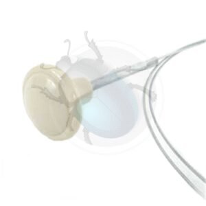 CABLE CAPOT DEL.T1 ->68 + KG BOTON BLANCO36-102-BQ