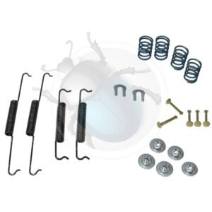 KIT MONTAJE ZAPATA FRENO T1 58-64 TRAS.37-462