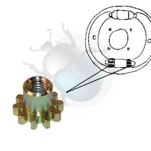 TUERCA DE AJUSTE DEL FRENO /UNIDAD37-472