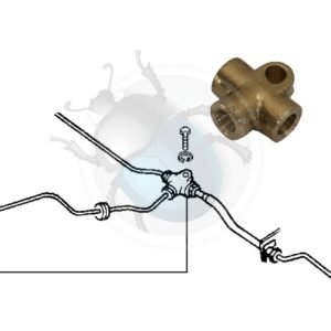 UNION LINEA FRENOS TRASERA37-706