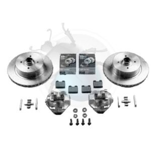 KIT DISCOS FRENO DEL. KERSCHER 5x130 PORS.37-954