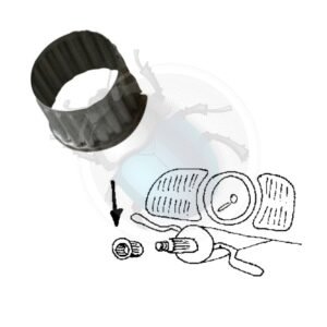 CASQUILLO CENTRADO COLUMNA DIRECCIÓN 68-7439-161