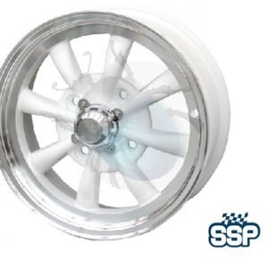 LLANTA EMPI 8-BRAZOS 4-AGUJEROS BLANCA42-302