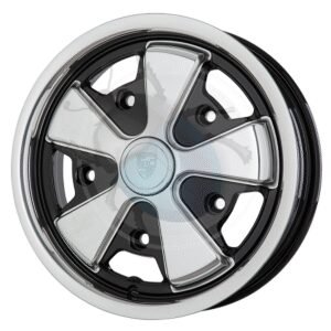 LLANTA FUCHS 4.5x15 NEGRA/PULIDA 5 X 205 ET2042-376