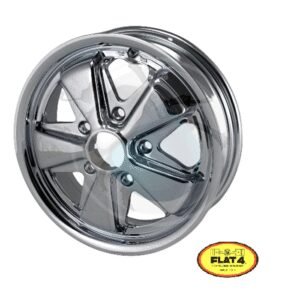 LLANTA FUCHS 4.5x15 CROMADA  FLAT4 5 X 13042-385-CHR