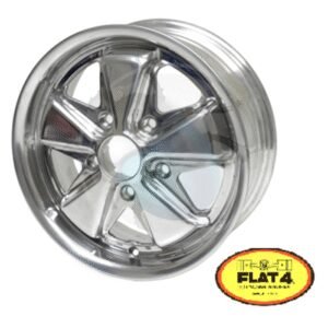 LLANTA FUCHS 5.5x15 PULIDA  FLAT4 5 X 13042-386