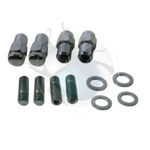 PERNOS + PASADORES CROMADOS (4) diam 14mm42-580