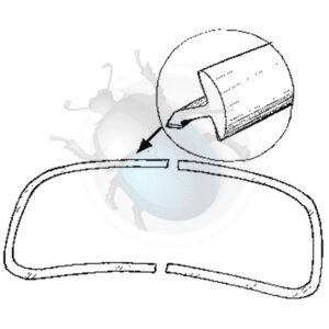 MOLDURAS PARABRISAS KG 67-7450-212