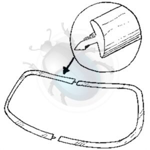 EMBELLECEDOR CROMADO TULIPA TRAS.KG 67-7450-214