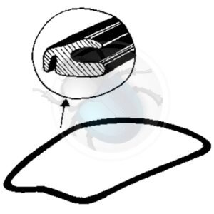 GOMA CAPOT DELANTERO KG 56-7450-230