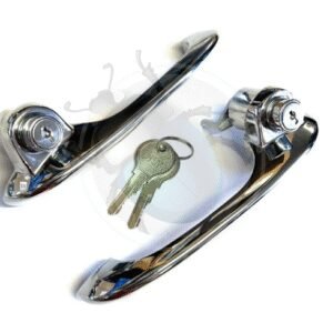 MANILLAS PUERTA PAREJA CON LLAVES 64-6750-321