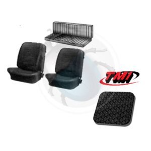 J. FUNDAS ASIENTOS KG NEGRO 72-74 Basketweave50-394