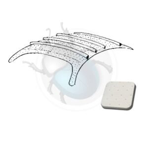 TECHO INTERIOR CABRIO KG 65-68 PERF.BLANCO50-458P-WH