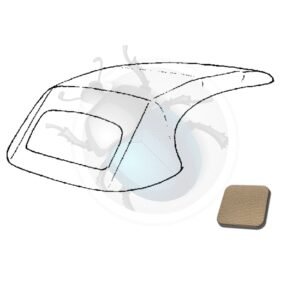 CAPOTA EXTERIOR KG 60-67 TELA BEIGE50-462-CBE