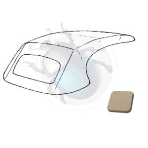 CAPOTA EXTERIOR KG 60-67 VINILO BEIGE50-462-VBE