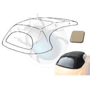 CAPOTA EXTERIOR KG 69-74 VINILO BEIGE50-466-VBE