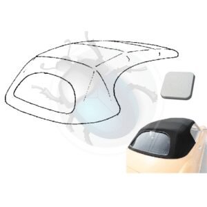 CAPOTA EXTERIOR KG 69-74 VINILO BLANCA50-466-VWH