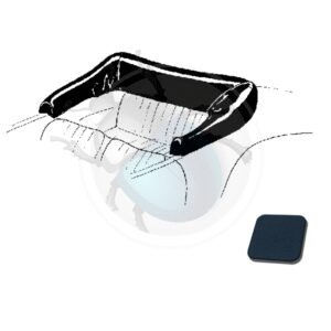 FUNDA CABRIO KG 58-69 TELA BLANCA50-480-CBL