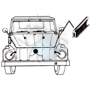 GOMA CAPOT DELANTERO 181 Germany51-334