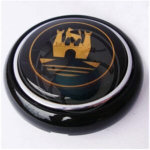 BOTÓN CLAXON WOLFSBURG Black/Gold52-012-BK