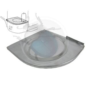 BANDEJA PLATAFORMA IZQUIERDA BATERIA ->6752-295