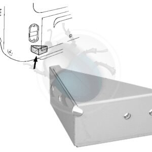 SOPORTE FALDON TRASERO T2 ->6752-350-L