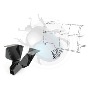 SOPORTE GATO TRASERO T2 ->67 I/D52-374