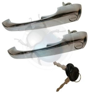 MANILLAS PUERTA CON LLAVE 68-79 + 181 pareja53-028-2