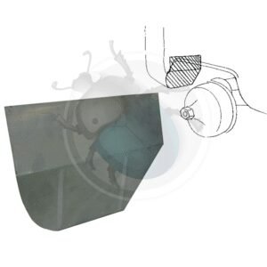 PASE DE RUEDA TRAS. PARTE TRASERA 68-71 DER53-699-R