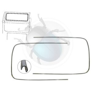 JUNQUILLO VENTANA TRASERA T2 68-7953-712-ALU