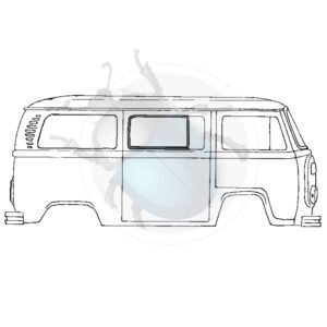 GOMA LATERAL CENTRAL (C/VENTANA) T2 68-79 LUJO53-728