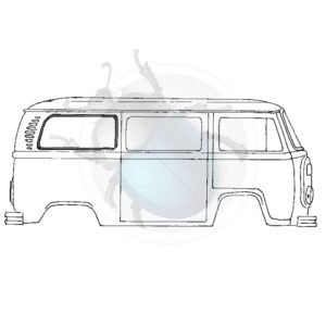 GOMA LATERAL VENTANA CENTRAL T2 68-79 LUJO53-737