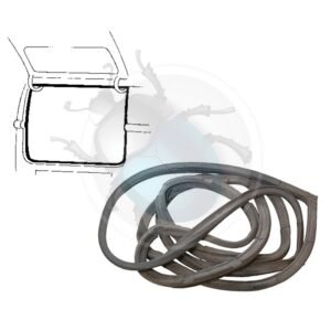 GOMA TRASERA PUERTA T2 68-71 ver 52-76653-860