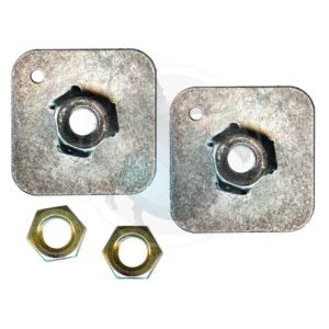 KIT 2 CHAPAS FIJACION CINTURON SEGURIDAD53-912