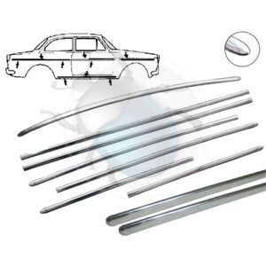 KIT MOLDURAS EXTERIORES T3 62-66 C/MARCAS54-020