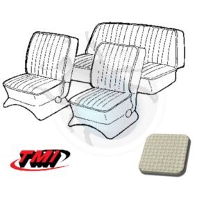 JUEGO FUNDAS ASIENTO notch/fast 61-64 GRIS CLARO54-088