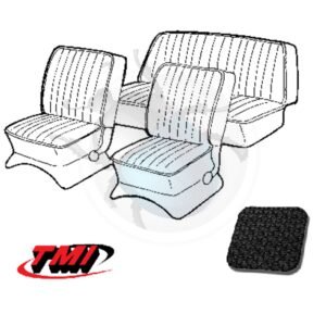 JUEGO FUNDAS ASIENTO notch/fast 65-67 NEGRA54-092