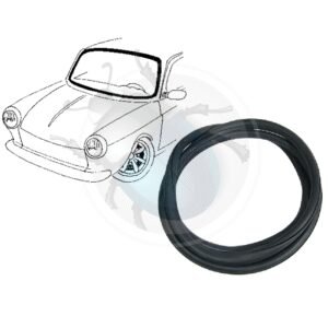 GOMA PARABRISAS T3 62-74 SIN MOLDURA WCM54-800