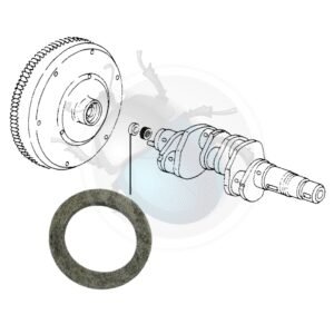 FIELTRO RODAMIENTO CIGÜEÑAL T455-162