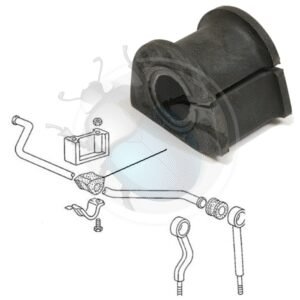 SILENTBLOC BARRA ESTAB 20mm57-411041