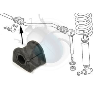 SILENTBLOC BARRA ESTAB 22mm 07/84-07/9257-411041C