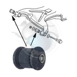 SILENTBLOC DE BRAZO DE SUSP TRAS57-501131A