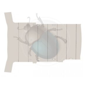 TECHO INTERIOR BUS T25 perforado57-867501P