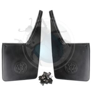 GOMAS CON EMBLEMA "VW" NEGRO T25 frente57-898010