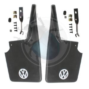 GOMAS CON EMBLEMA "VW" NEGRO T2557-898011